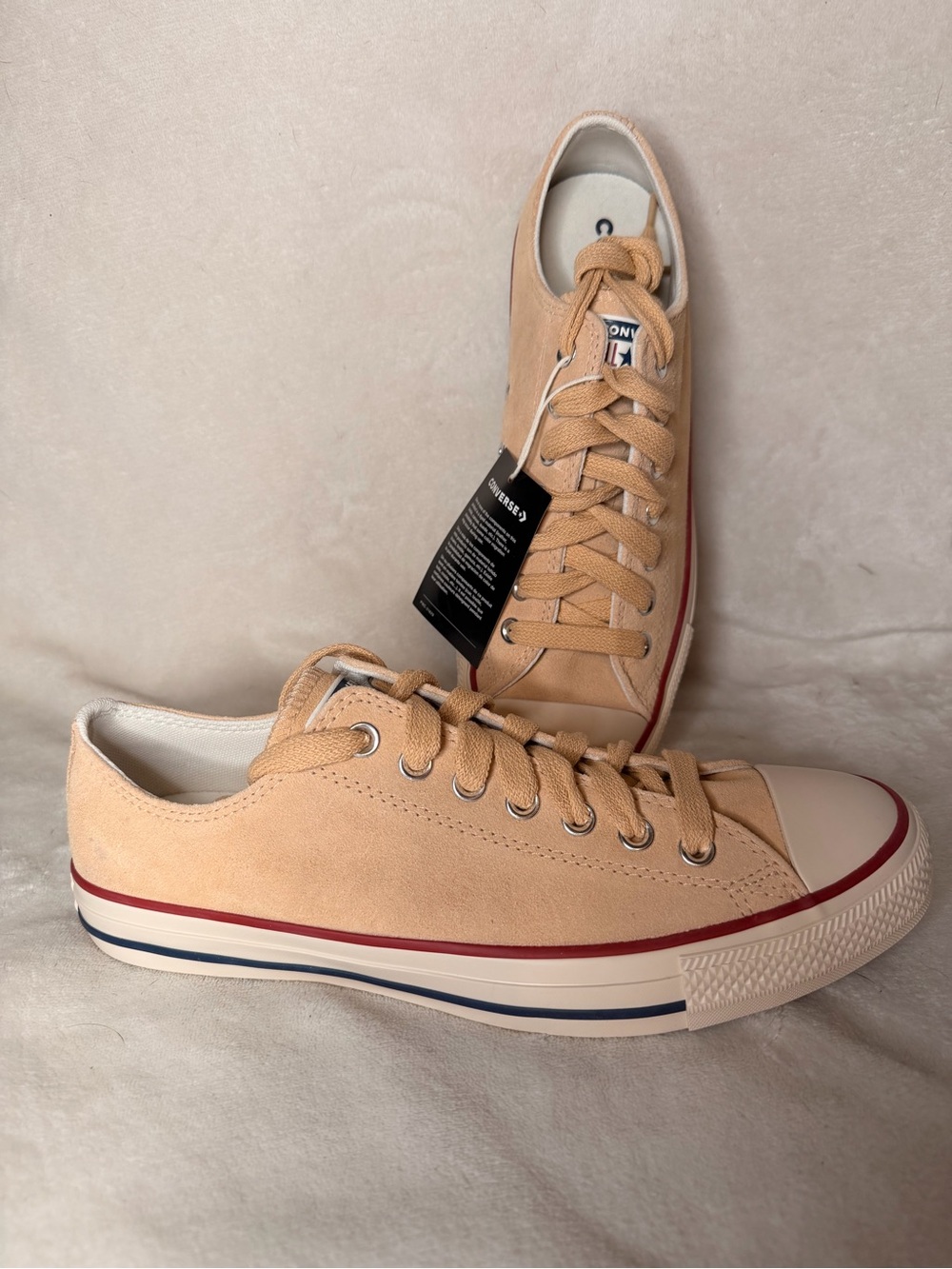 Converse Chuck Taylor All Star Ox UNISEX Coastal Dune Suede - Size 9M/11W